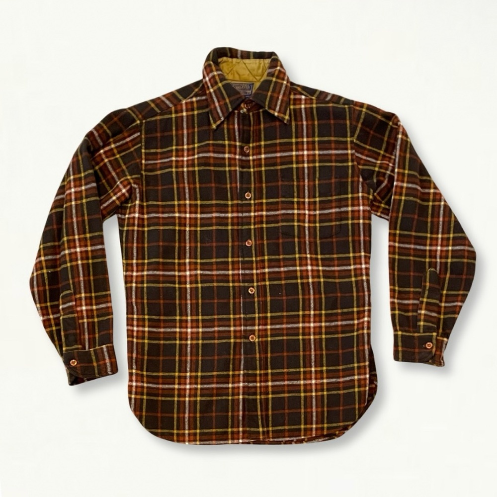 Pendleton Vintage 1960s Pendleton Plaid Loop Coll… - image 4